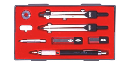 UCHIDA ウチダ KD型製図器 KD-SE KD0206 KD-TYPE 製図器セット レトロ 文房具 コンパス 製図  廃番｜Yahoo!フリマ（旧PayPayフリマ）